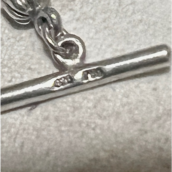 Sold!!too late!LAGOS ARCADIAN NECKLACE SILVER AND 18kGOLD SAPPHIRE/TOPAZ PENDANT - Picture 6 of 6